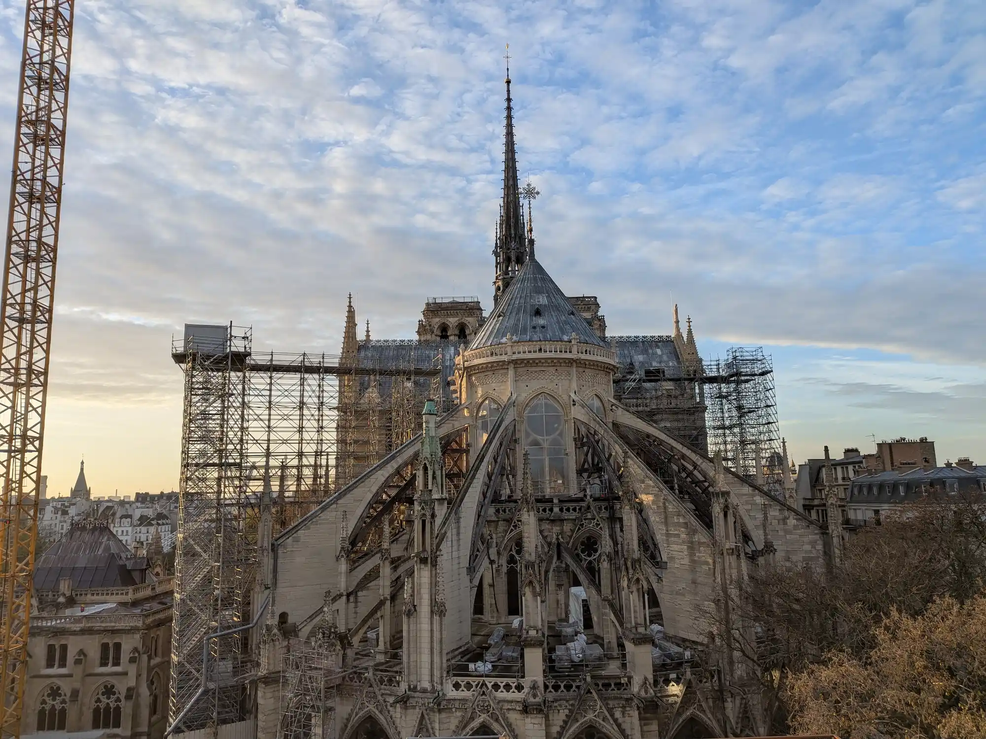 Chantier de restauration